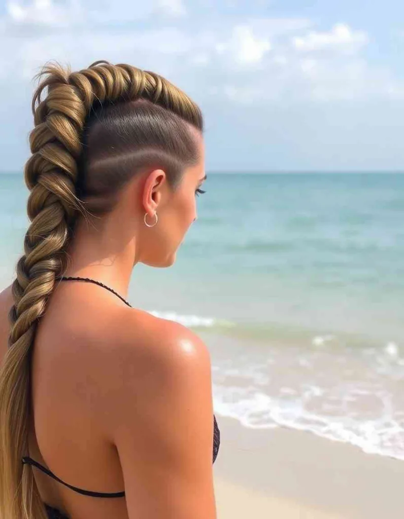 Fishtail Mohawk Braid