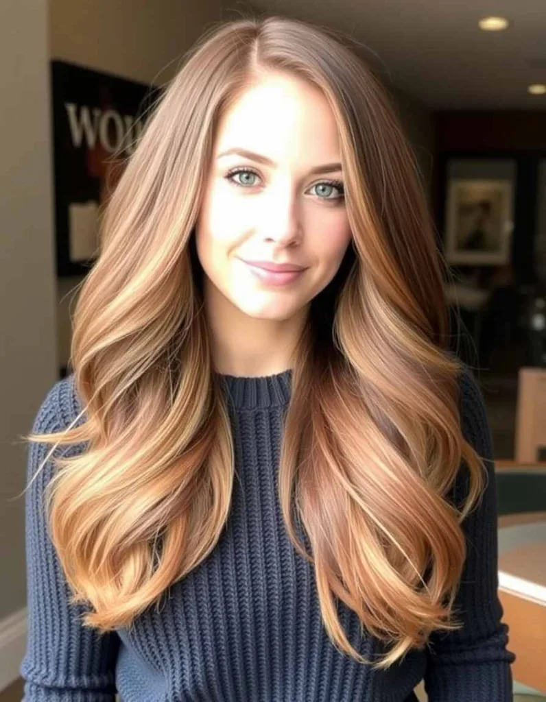 Caramel Mocha Waterfall Layers