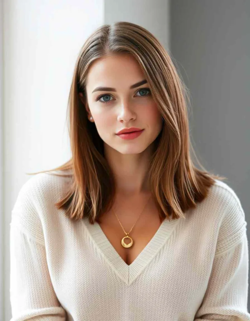 Classic Straight Lob (Long Bob)