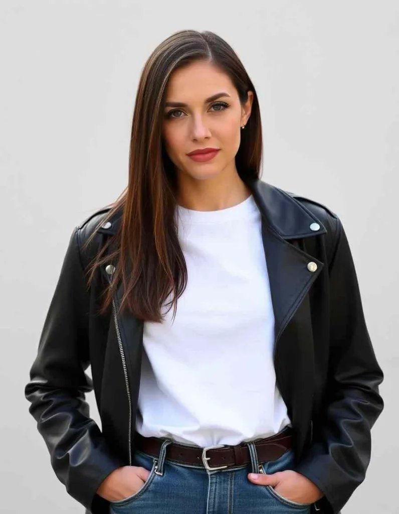 Collarbone-Skimming Straight Cut