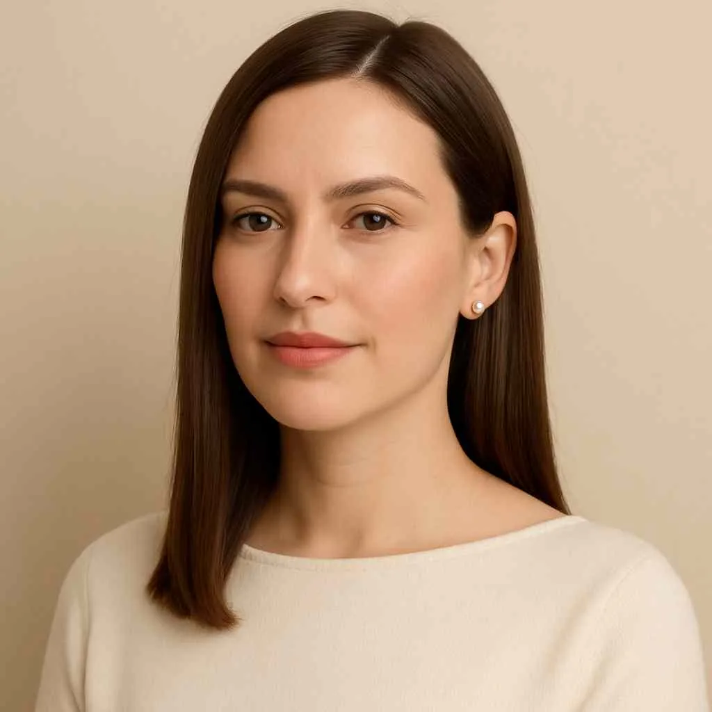 Straight Hair with Tucked-Behind-Ear Finish