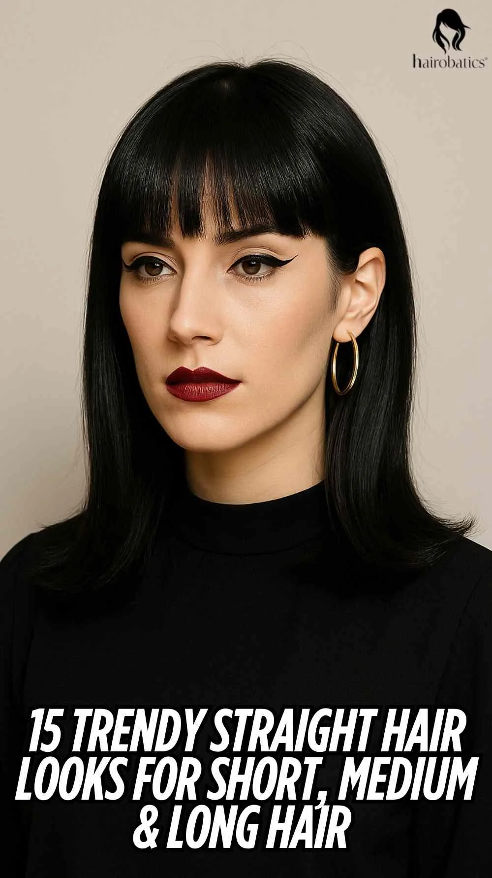 Trendy Straight Hair Looks for Short, Medium & Long Hair-