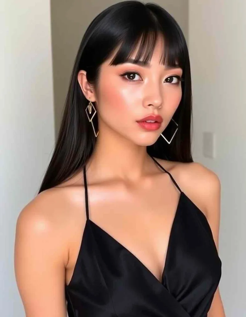 Ultra-Long Sleek Straight Hair