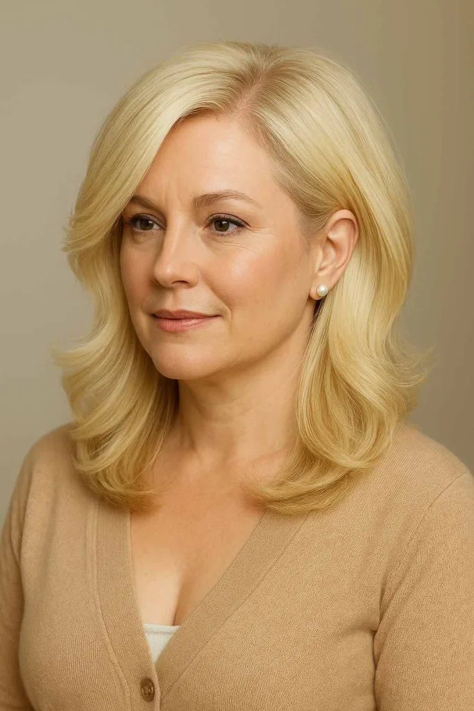 Vanilla Bean Deep Side Part