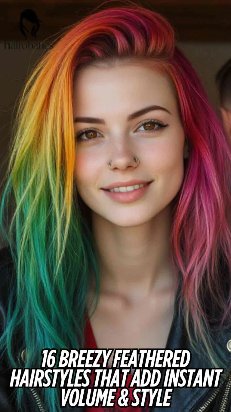 16 Breezy Feathered Hairstyles That Add Instant Volume & Style
