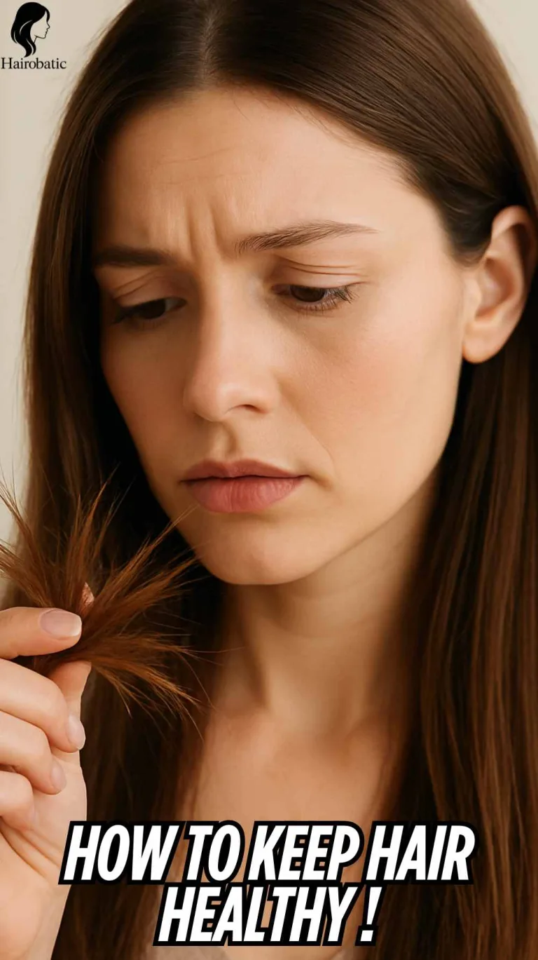How to Keep Hair Healthy