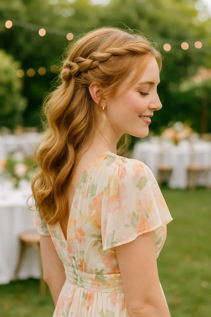 Side-Braided Crown