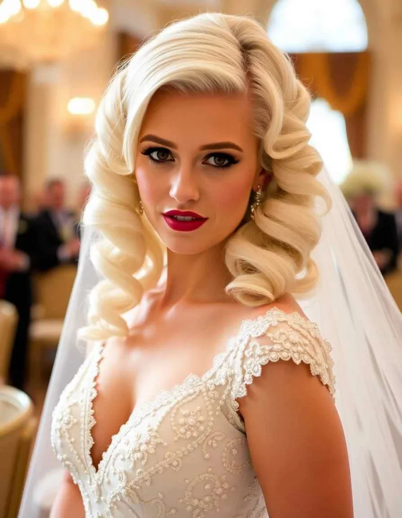 Vintage Hollywood Pin Curls